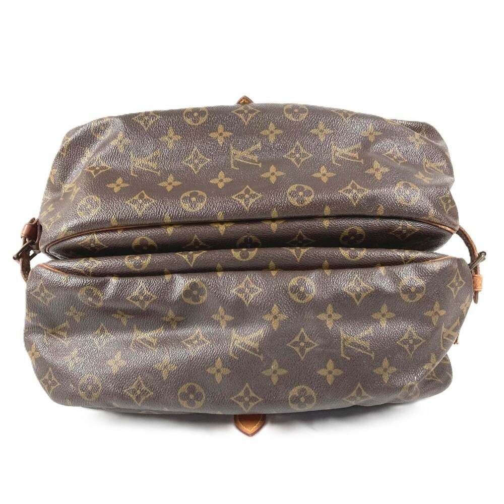 LOUIS VUITTON M42254 Monogram Saumur 35 Handbag, Crossbody Bag, Flap Shoulder... - Picture 5 of 16